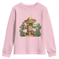 Cinco De Mayo Mexican Gamer Youth Sweatshirt Video Game Fiesta Gift