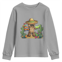Cinco De Mayo Mexican Gamer Youth Sweatshirt Video Game Fiesta Gift
