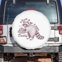 Funny Raccoon Adult Humor Gag Gift Spare Tire Cover Pound My Cake Daddy