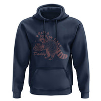 Funny Raccoon Adult Humor Gag Gift Hoodie Pound My Cake Daddy