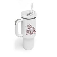 Funny Raccoon Adult Humor Gag Gift Tumbler With Handle Pound My Cake Daddy