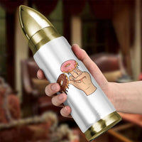 2 In The Pink 1 In The Stink Bullet Tumbler Funny Donut Adult Humor