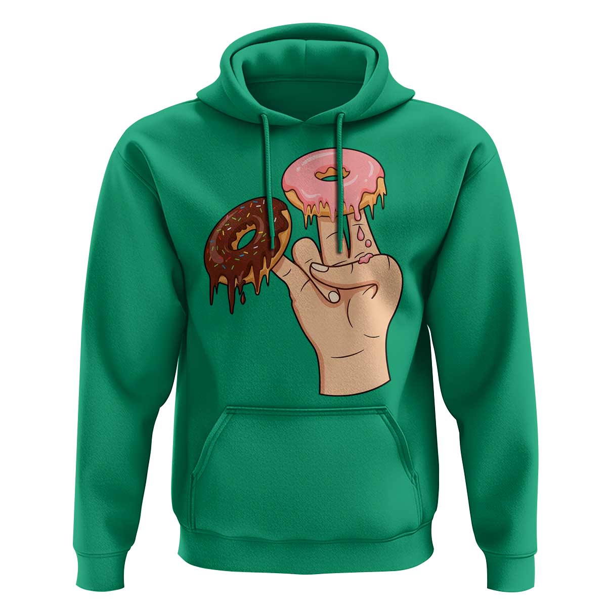 2 In The Pink 1 In The Stink Hoodie Funny Donut Adult Humor