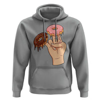 2 In The Pink 1 In The Stink Hoodie Funny Donut Adult Humor