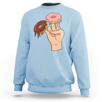 2 In The Pink 1 In The Stink Sweatshirt Funny Donut Adult Humor