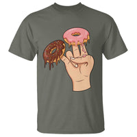 2 In The Pink 1 In The Stink T Shirt Funny Donut Adult Humor