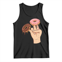 2 In The Pink 1 In The Stink Tank Top Funny Donut Adult Humor