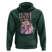 Funny Adult Humor Hoodie I Am Here For The Gangb*ng