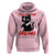Killer Black Cat Halloween Hoodie Follow Your Dreams - Wonder Print Shop