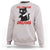 Killer Black Cat Halloween Sweatshirt Follow Your Dreams - Wonder Print Shop