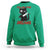 Killer Black Cat Halloween Sweatshirt Follow Your Dreams - Wonder Print Shop