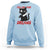 Killer Black Cat Halloween Sweatshirt Follow Your Dreams - Wonder Print Shop