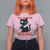 Killer Black Cat Halloween T Shirt For Women Follow Your Dreams - Wonder Print Shop