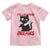 Killer Black Cat Halloween Toddler T Shirt Follow Your Dreams - Wonder Print Shop