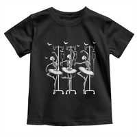 Emergency Room RN Nurse Halloween Toddler T Shirt Dancing Skeleton - Wonder Print Shop
