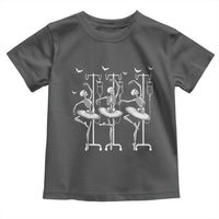 Emergency Room RN Nurse Halloween Toddler T Shirt Dancing Skeleton - Wonder Print Shop