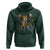 Day Of The Dead Skeleton Hoodie Playing Guitar With Dog Mexican Festival - Wonder Print Shop