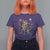Day Of The Dead Skeleton T Shirt For Women Playing Guitar With Dog Mexican Festival - Wonder Print Shop