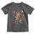 Day Of The Dead Skeleton Toddler T Shirt Playing Guitar With Dog Mexican Festival - Wonder Print Shop