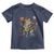 Day Of The Dead Skeleton Toddler T Shirt Playing Guitar With Dog Mexican Festival - Wonder Print Shop