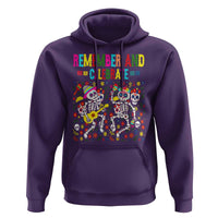 Dia De Los Muertos Skeleton Hoodie Remember And Celebrate Mexican Festival - Wonder Print Shop