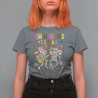 Dia De Los Muertos Skeleton T Shirt For Women Remember And Celebrate Mexican Festival - Wonder Print Shop