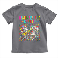 Dia De Los Muertos Skeleton Toddler T Shirt Remember And Celebrate Mexican Festival - Wonder Print Shop