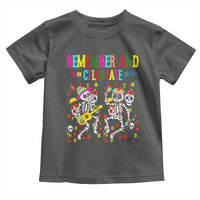 Dia De Los Muertos Skeleton Toddler T Shirt Remember And Celebrate Mexican Festival - Wonder Print Shop