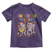 Dia De Los Muertos Skeleton Toddler T Shirt Remember And Celebrate Mexican Festival - Wonder Print Shop