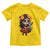 Day Of The Dead Latina Toddler T Shirt Cute Girl With Skeleton Kitten Floral Skull - Wonder Print Shop