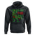 Christmas Dinosaur Hoodie Funny Tree Rex Xmas Light - Wonder Print Shop