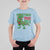 Christmas Dinosaur T Shirt For Kid Funny Tree Rex Xmas Light - Wonder Print Shop