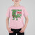 Christmas Dinosaur T Shirt For Kid Funny Tree Rex Xmas Light - Wonder Print Shop