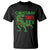 Christmas Dinosaur T Shirt Funny Tree Rex Xmas Light - Wonder Print Shop