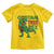 Christmas Dinosaur Toddler T Shirt Funny Tree Rex Xmas Light - Wonder Print Shop