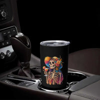 Funny Summer Sugar Skull Cocktail Lover Tumbler Cup
