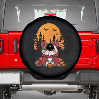 Halloween Cat Spare Tire Cover Horror Vampire Kawaii Chibi Kitten - Wonder Print Shop