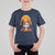 Halloween Cat T Shirt For Kid Horror Vampire Kawaii Chibi Kitten - Wonder Print Shop
