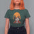 Halloween Cat T Shirt For Women Horror Vampire Kawaii Chibi Kitten - Wonder Print Shop