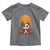 Halloween Cat Toddler T Shirt Horror Vampire Kawaii Chibi Kitten - Wonder Print Shop