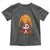 Halloween Cat Toddler T Shirt Horror Vampire Kawaii Chibi Kitten - Wonder Print Shop