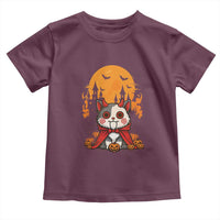 Halloween Cat Toddler T Shirt Horror Vampire Kawaii Chibi Kitten - Wonder Print Shop