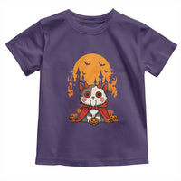 Halloween Cat Toddler T Shirt Horror Vampire Kawaii Chibi Kitten - Wonder Print Shop