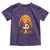 Halloween Cat Toddler T Shirt Horror Vampire Kawaii Chibi Kitten - Wonder Print Shop