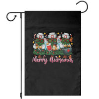 Christmas Nurse Garden Flag Funny Merry Nursemas Pine Tree - Wonder Print Shop