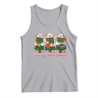 Christmas Nurse Tank Top Funny Merry Nursemas Pine Tree - Wonder Print Shop
