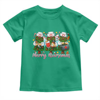 Christmas Nurse Toddler T Shirt Funny Merry Nursemas Pine Tree - Wonder Print Shop