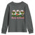 Christmas Nurse Youth Sweatshirt Funny Merry Nursemas Pine Tree - Wonder Print Shop
