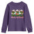 Christmas Nurse Youth Sweatshirt Funny Merry Nursemas Pine Tree - Wonder Print Shop