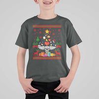 Funny Christmas Healthcare Worker T Shirt For Kid Nurses And Doctors Pine Tree - Wonder Print Shop